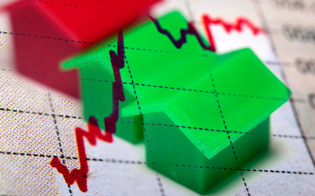 The housing market is slowing in ths interest rate envirnoment and the stock market is volatile with the uncertainties in the economy